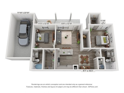 Emerson at Leander B2 G Floor Plan